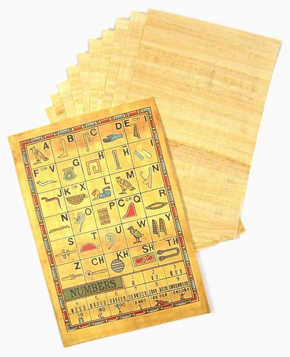Fogli carta papiro - 10,