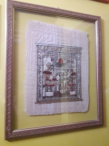 Papiro foglio egizio - papiro, originale