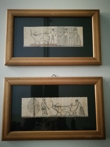 Coppia quadretti con scene - quadretti,