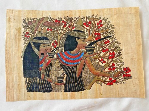 Quadro carta papiro egiziano