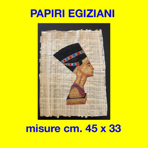 Fogli papiro egiziani - di,