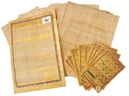 Papiro egiziano carta vuota - egiziano,
